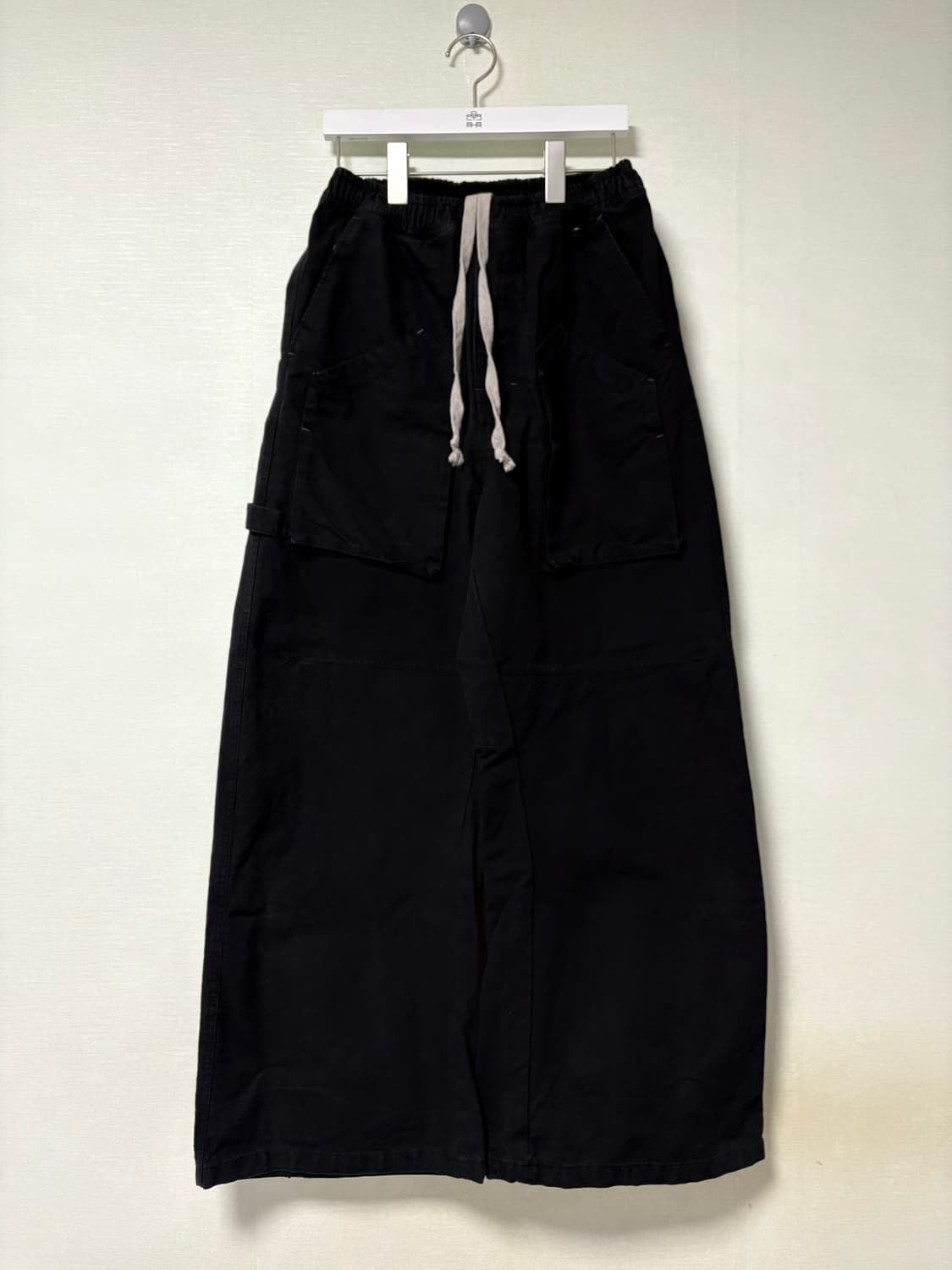 [1] 폴리테루 페인터 팬츠 블랙 상품이미지2