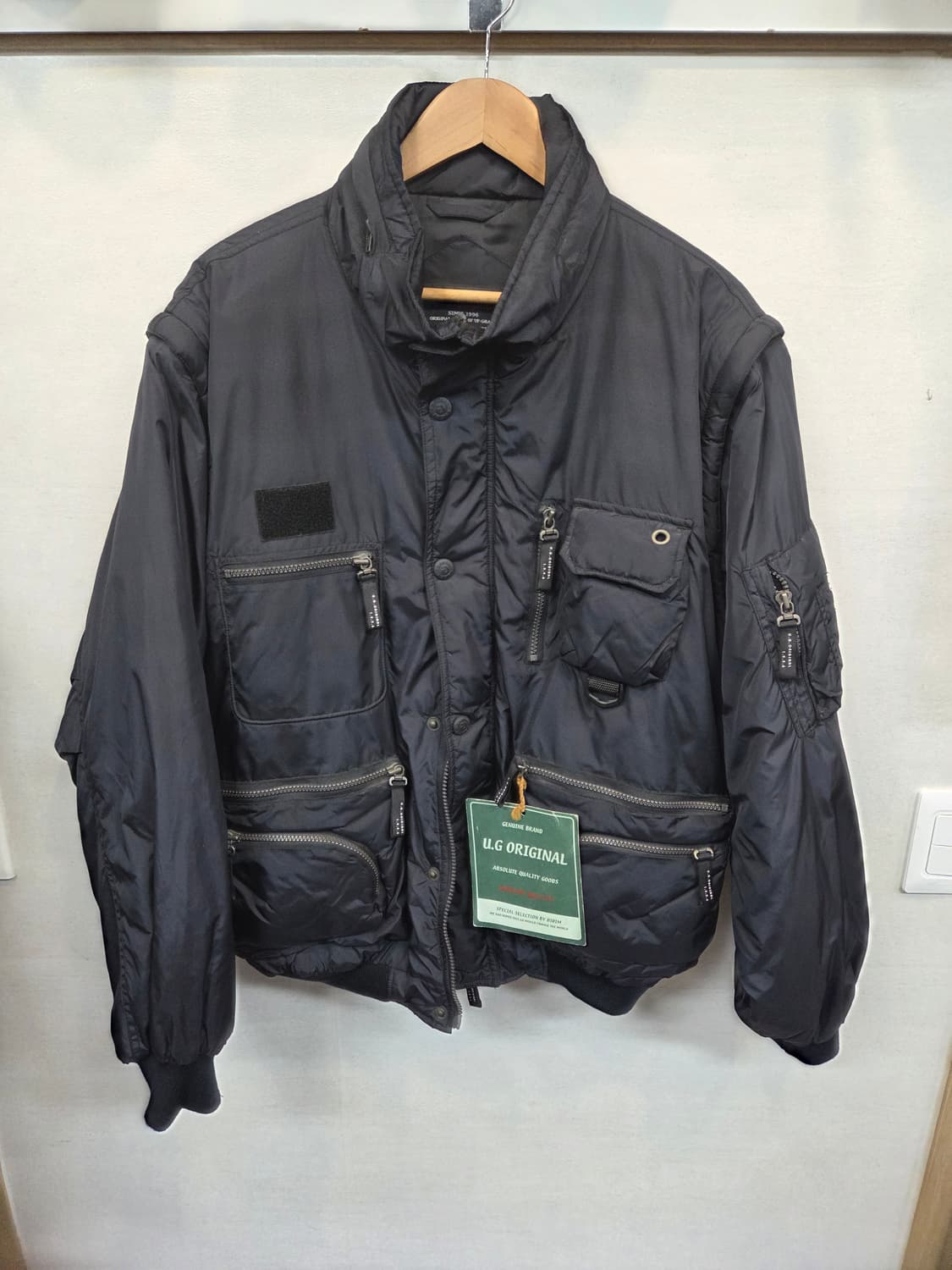 U.g 오리지날 멀티포켓 항공 패딩 자켓 xxl 상품이미지1