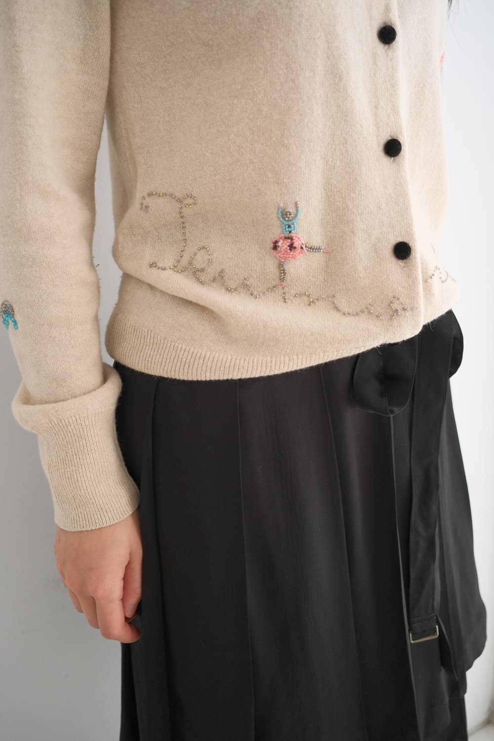 Ballerina beads cardigan  상품이미지1