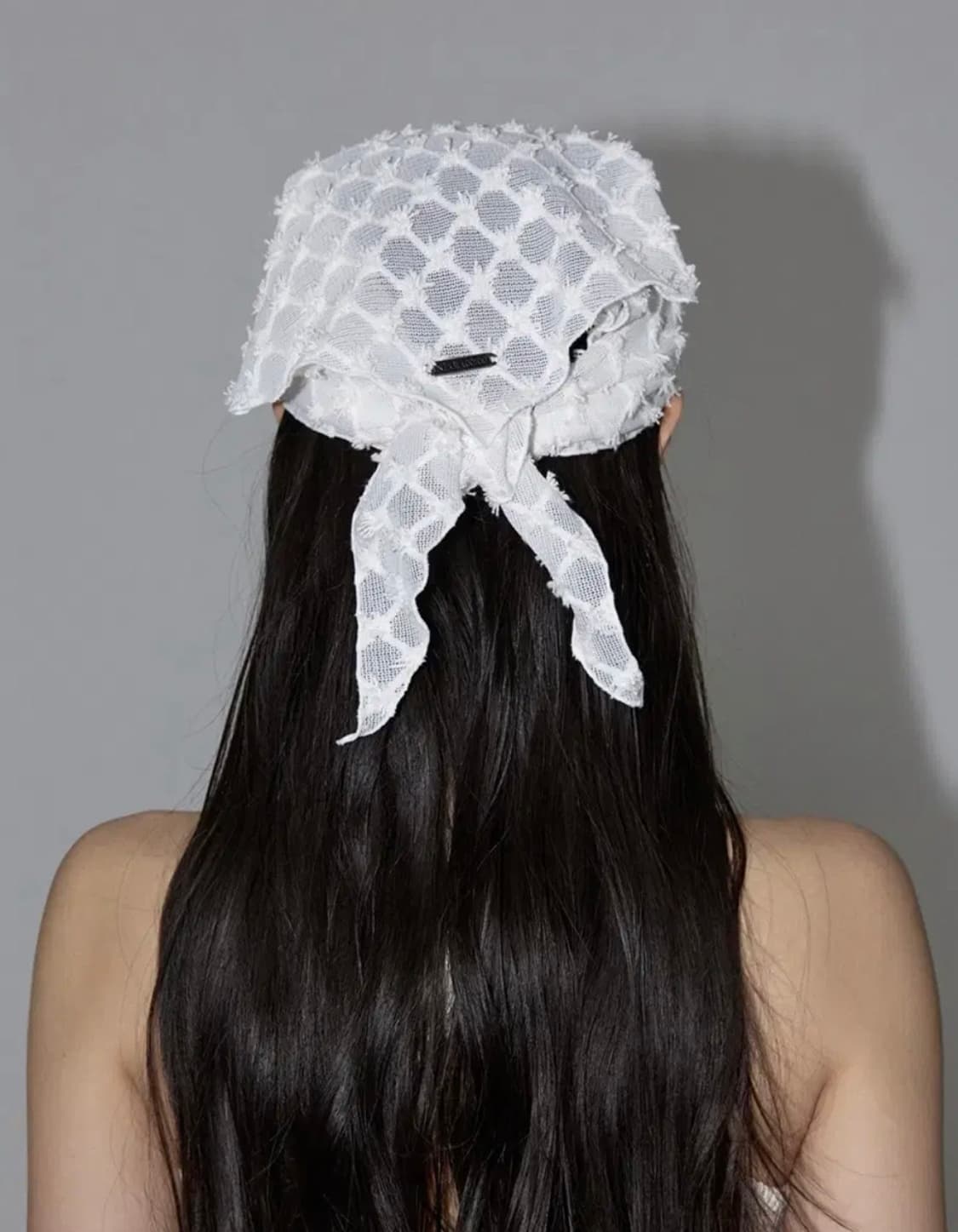 이네기 태슬 스카프 아이보리 상품이미지2