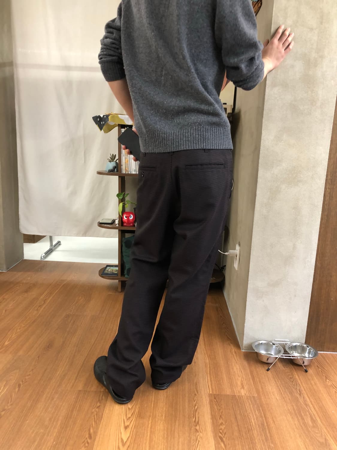 Comme des garcons homme 체크 팬츠 M 상품이미지2