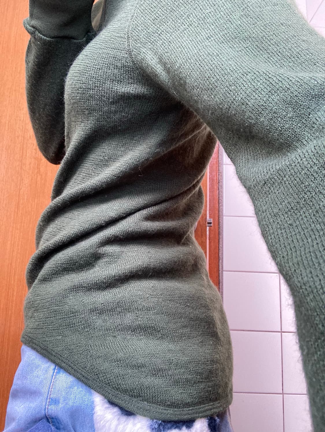 KLAR 스웨덴 밀리터리 니트 집업 상품이미지2