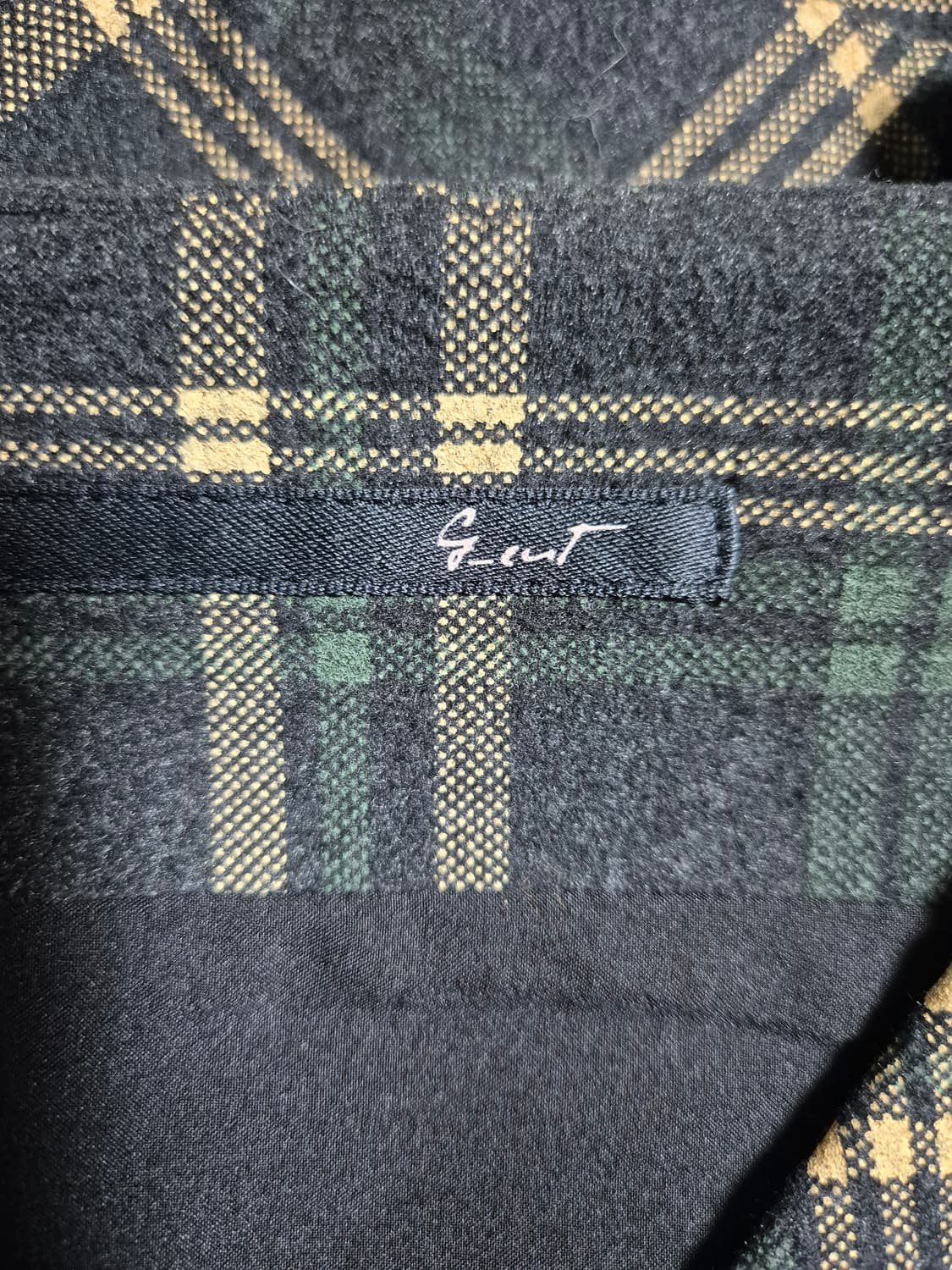 지컷 체크 뷔스티에 상품이미지5