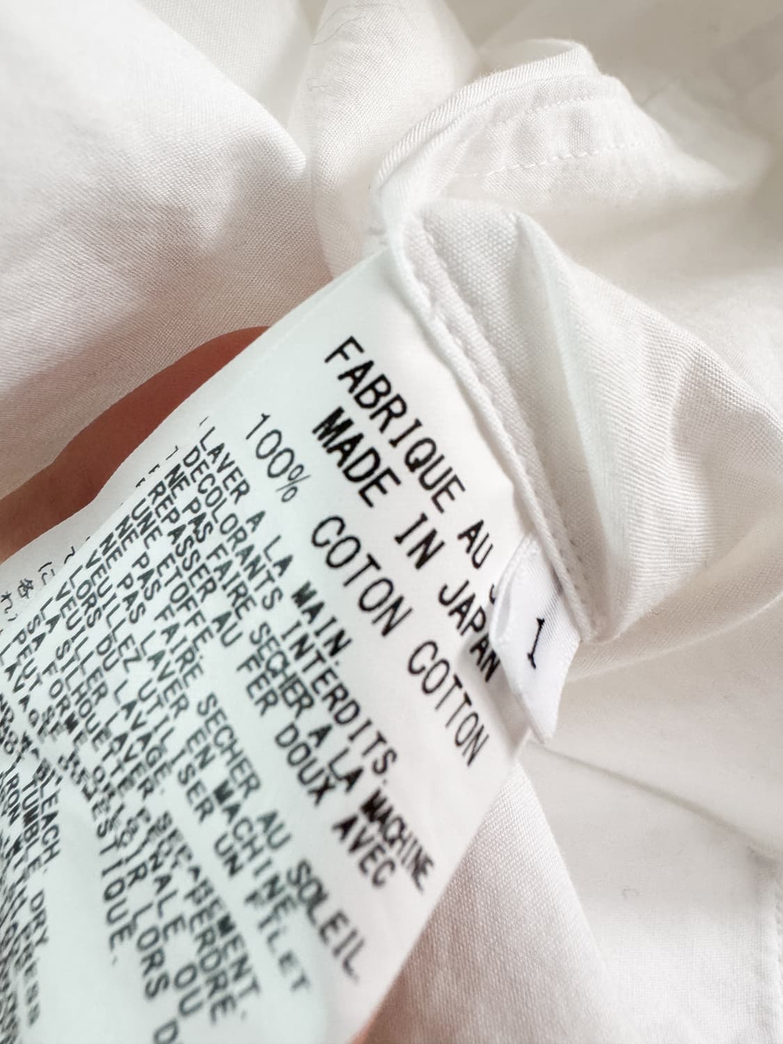 Ground Y Many buttons shirt (unisex) 상품이미지5