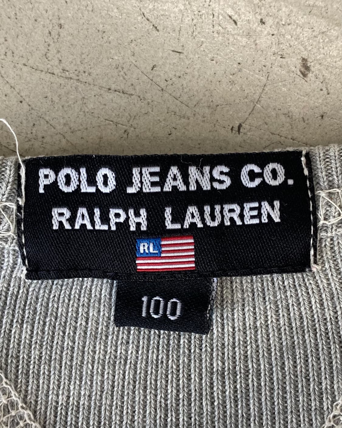 폴로 진스 컴퍼니 RL-67 아치로고 크루넥 스웻셔츠  상품이미지6