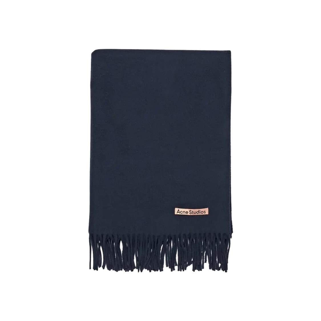 아크네 스튜디오 울 프린지 머플러  네이비 블루 상품이미지2