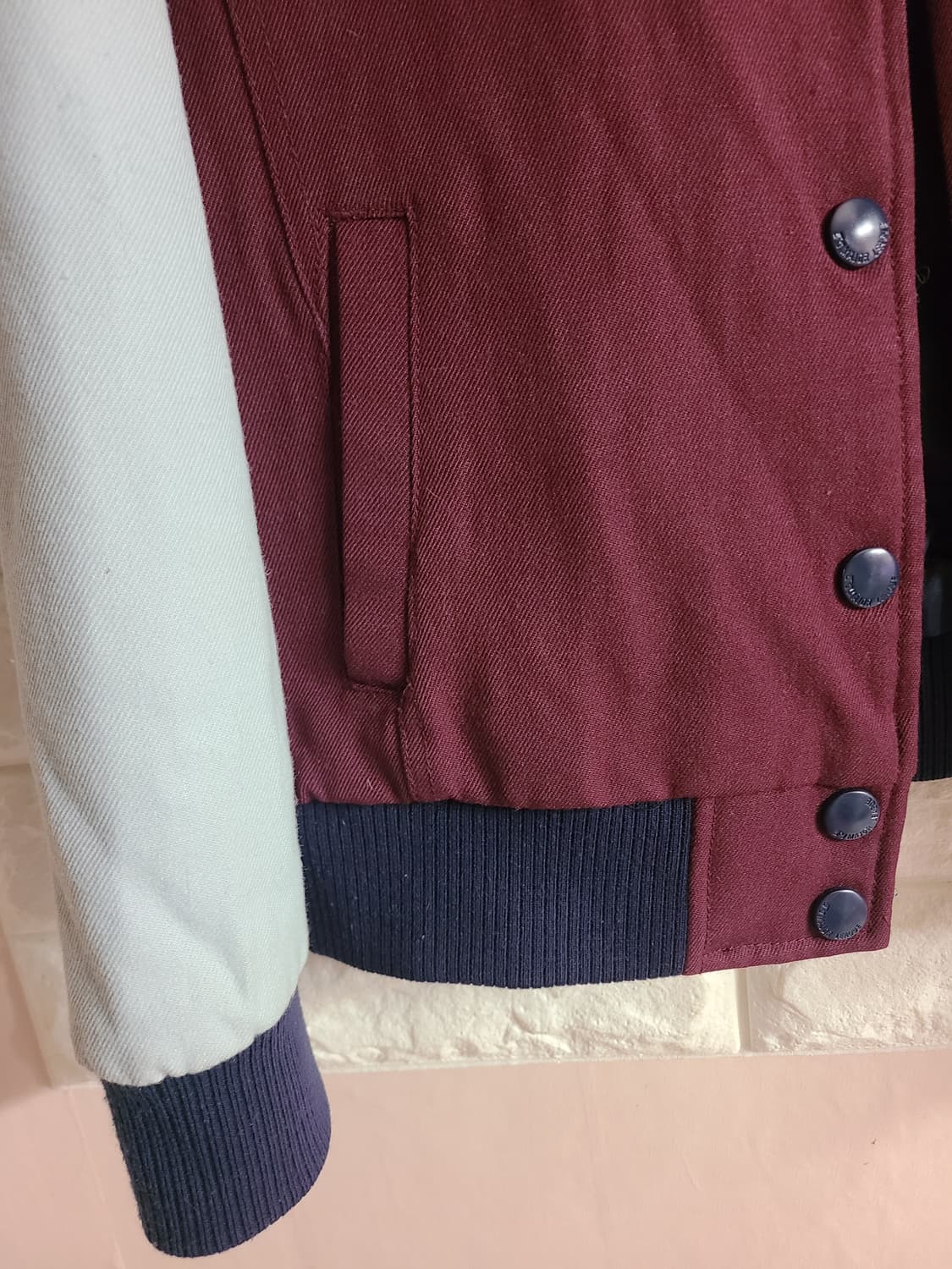 MLB 여자 야구점퍼 버건디s 상품이미지6