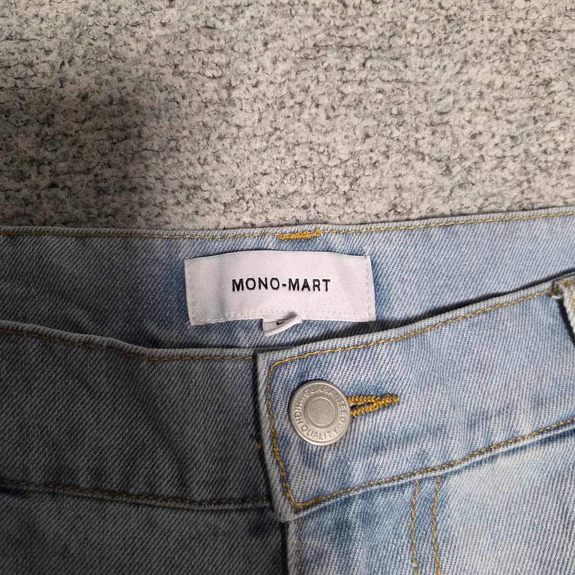 Mono Mart 재팬 데님 팬츠 33-34 상품이미지4