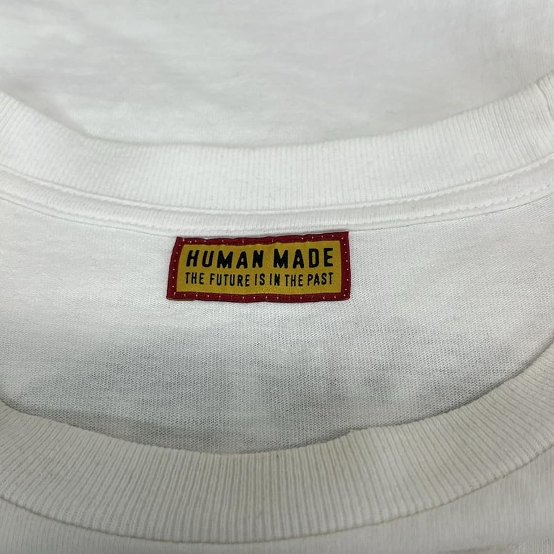 휴먼 메이드 그래픽 롱슬리브 티셔츠 화이트 상품이미지3