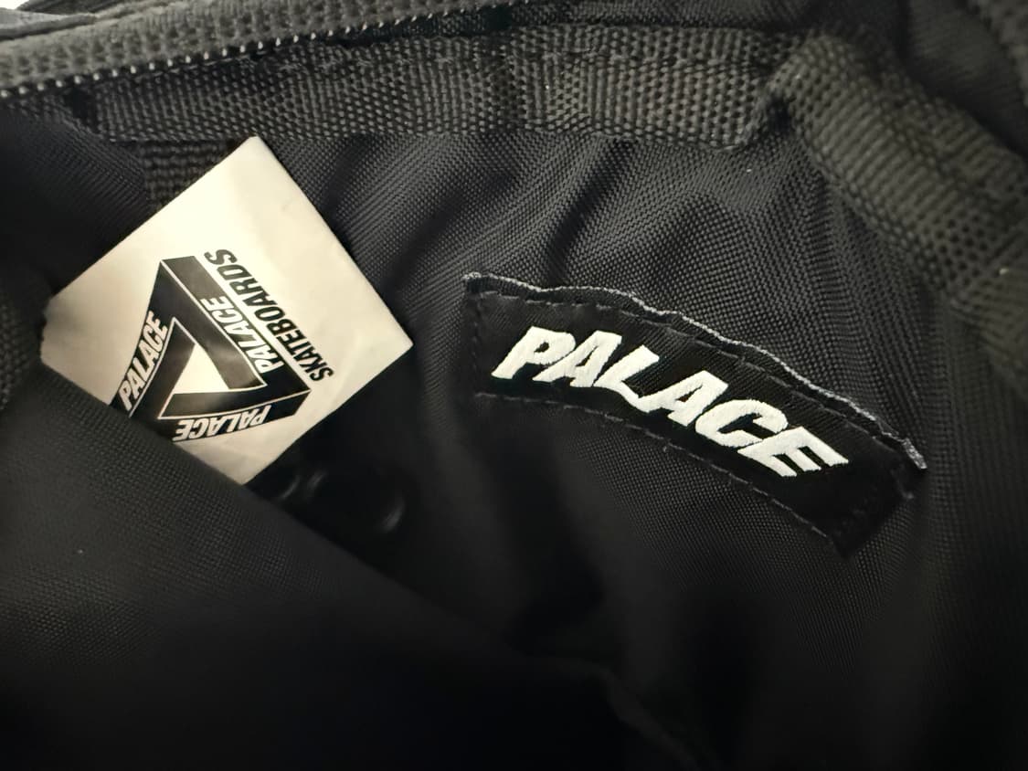 21FW 팔라스 코듀라 더블 다이아몬드 투웨이 웨이스트 팩 블랙 상품이미지4