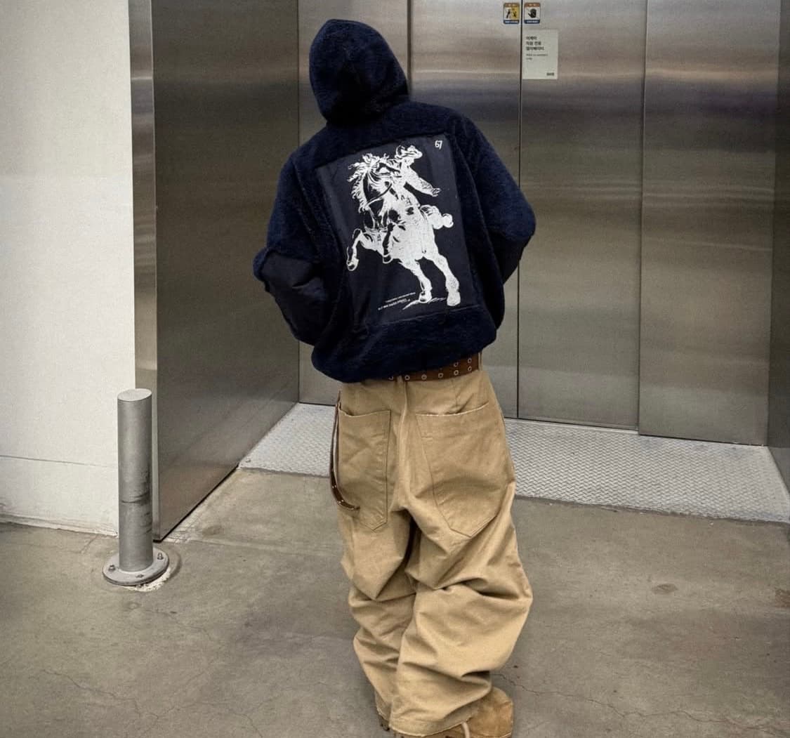 MJD X WAS MW 쉐어링 후드 자켓 새상품 상품이미지3