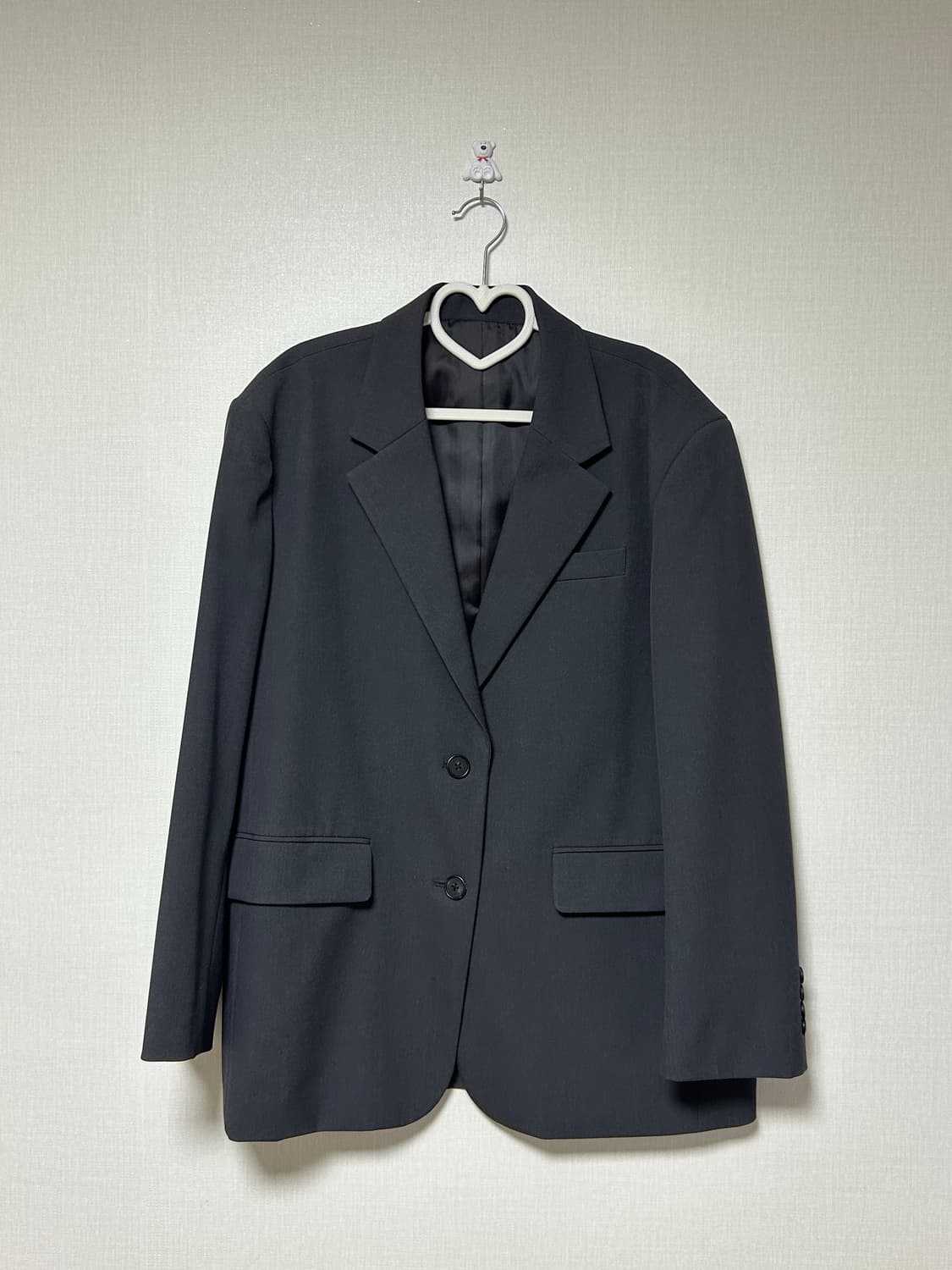 무신사 스탠다드 블랙 블레이저 M 상품이미지1