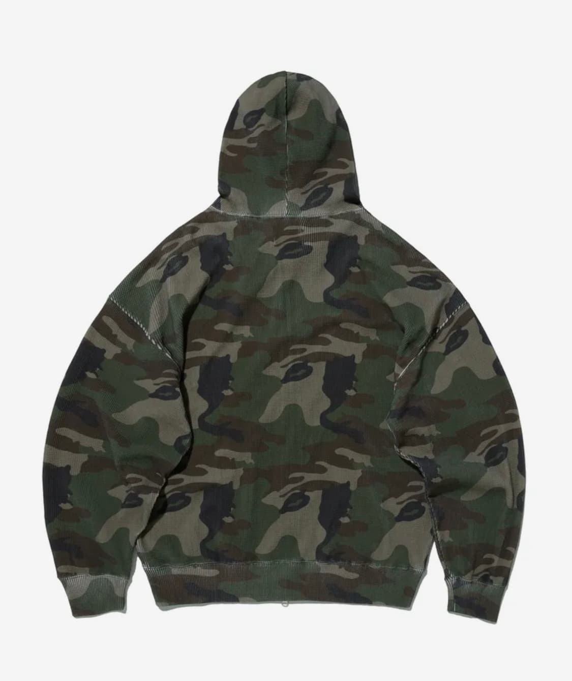 (택O) 스웨이드 suade 써멀 카모 후드집업 (m) 상품이미지3