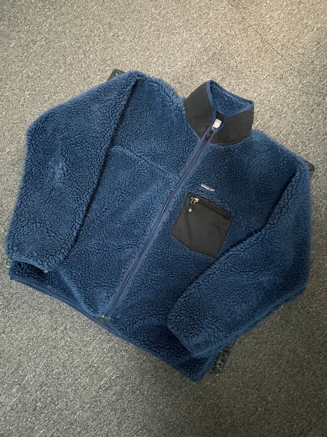 [L] 빈티지 파타고니아 딥파일 딥블루 상품이미지1