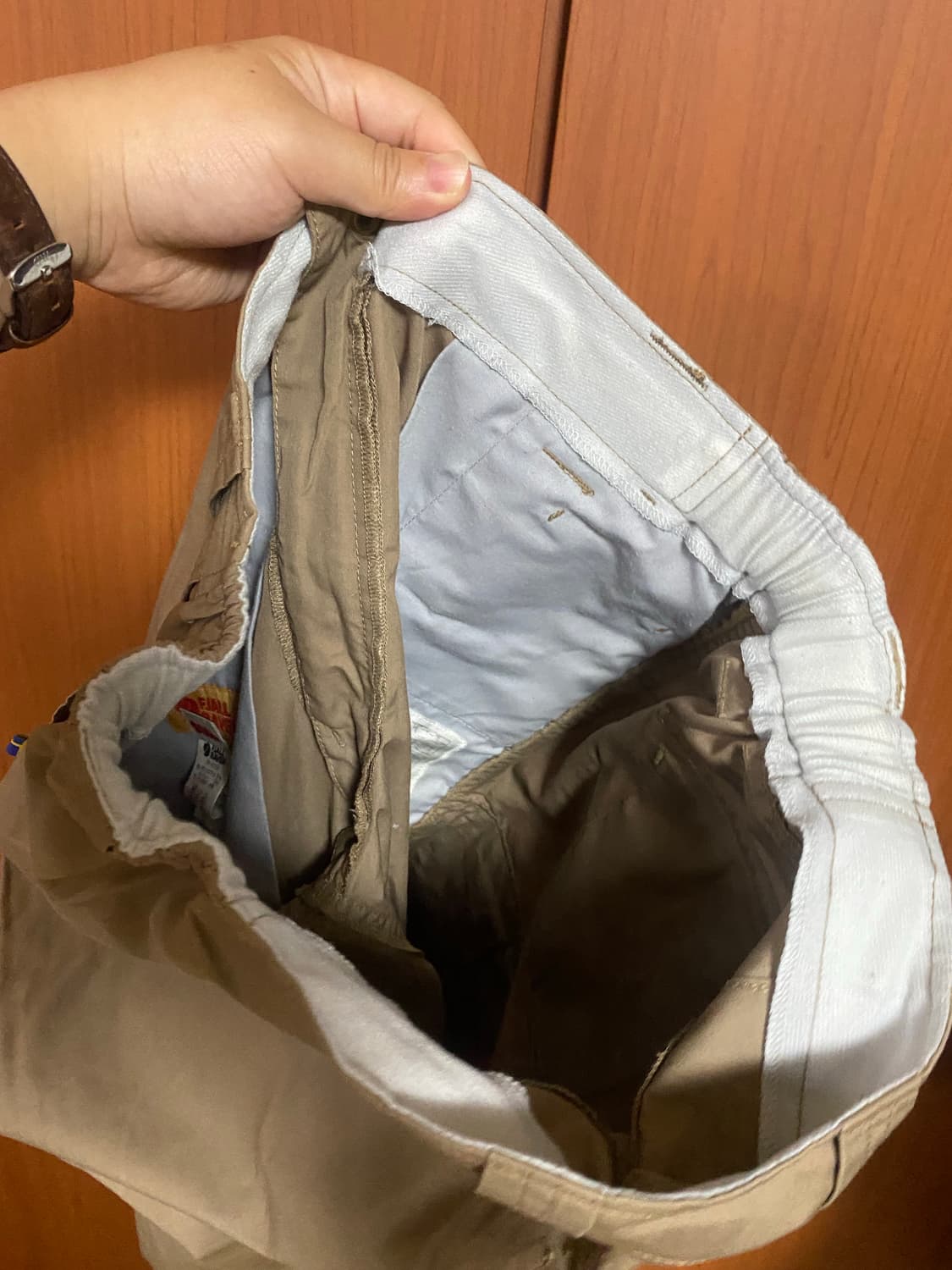 [FJALLRAVEN] 피엘라벤 카키색 카고 트라우저 L사이즈 상품이미지6