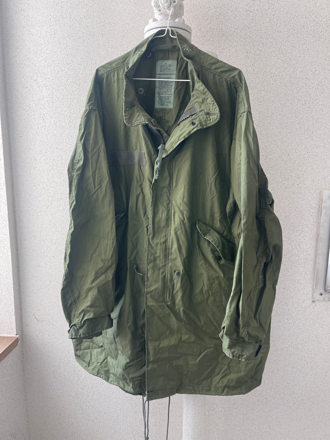 오리지널 4세대 M-65 개파카 A급 - Size L 상품이미지2