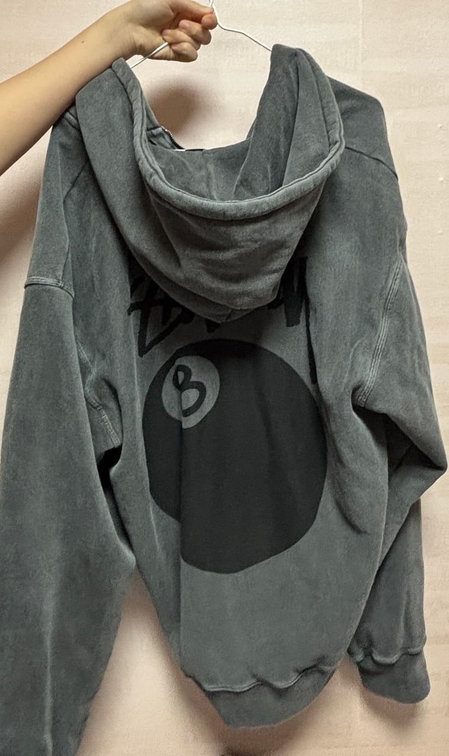 스투시 8볼 후드집업 상품이미지2