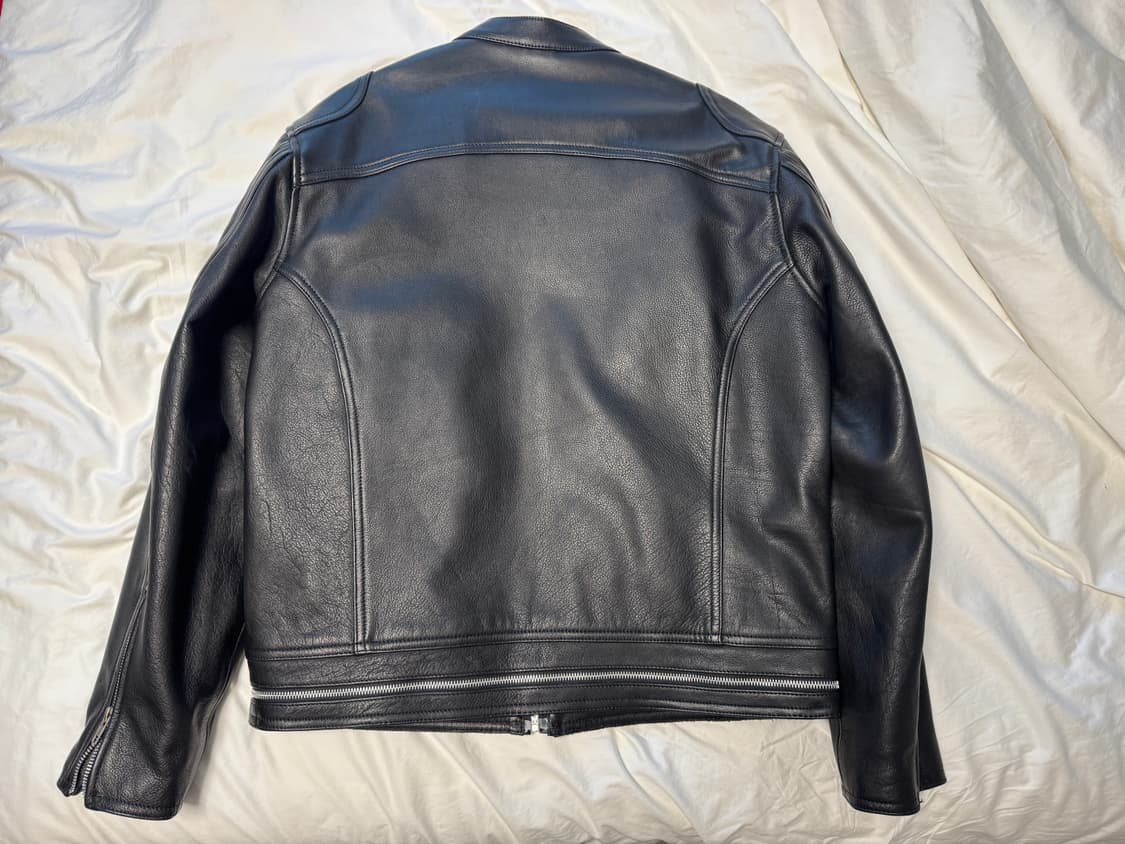 레이서월드와이드RACER WORLDWIDE 트랙 레더 자켓 상품이미지4