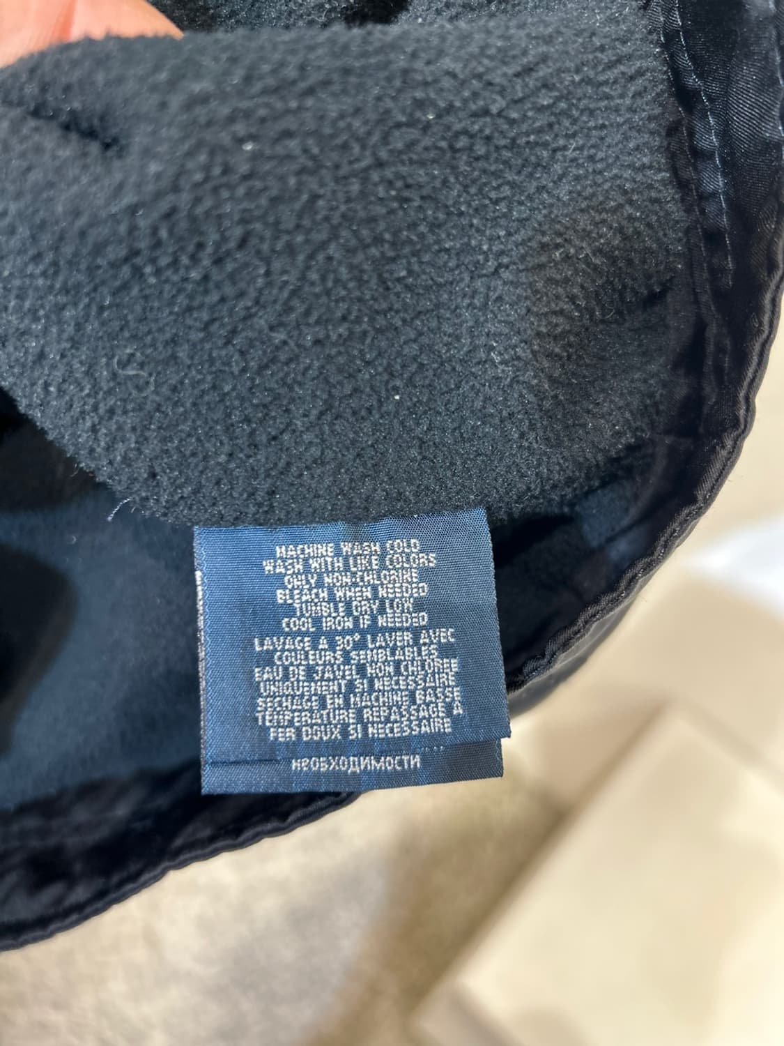 폴로랄프로렌 블랙 폴리쉘 바람막이 자켓 상품이미지4