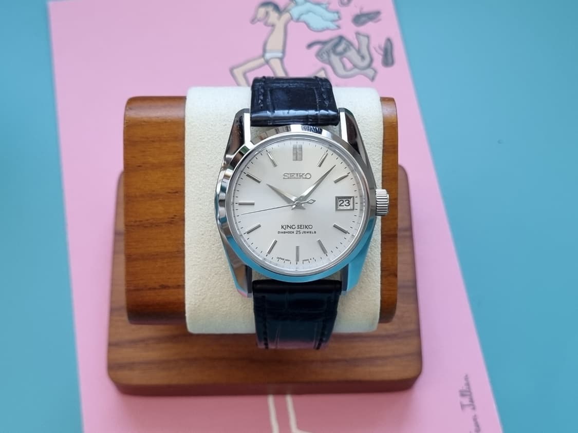 세이코 커스텀 36mm 킹세이코 실버 오토매틱 상품이미지1