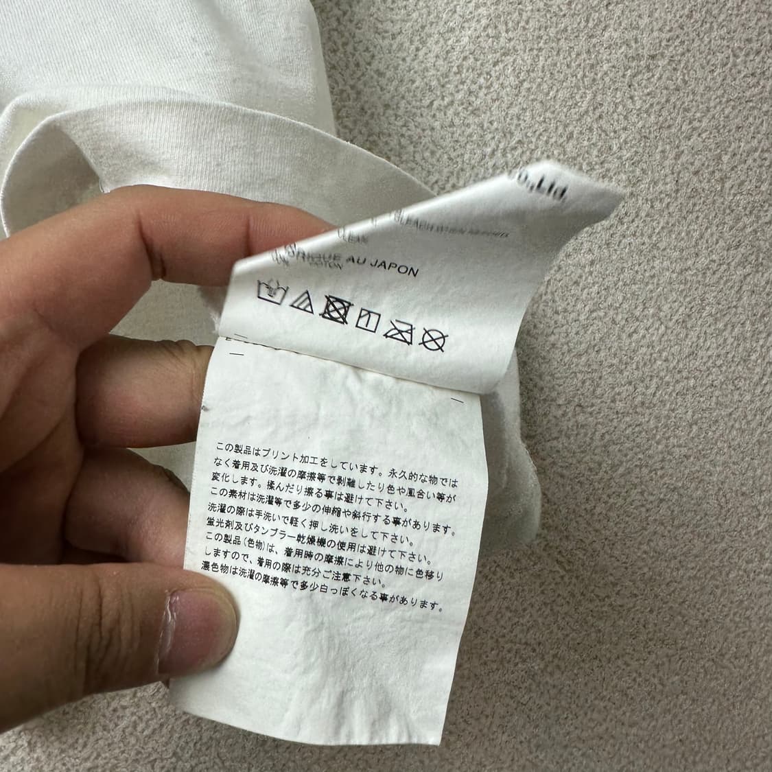 W 95 꼼데가르송 더블하트 반팔 티셔츠 상품이미지5