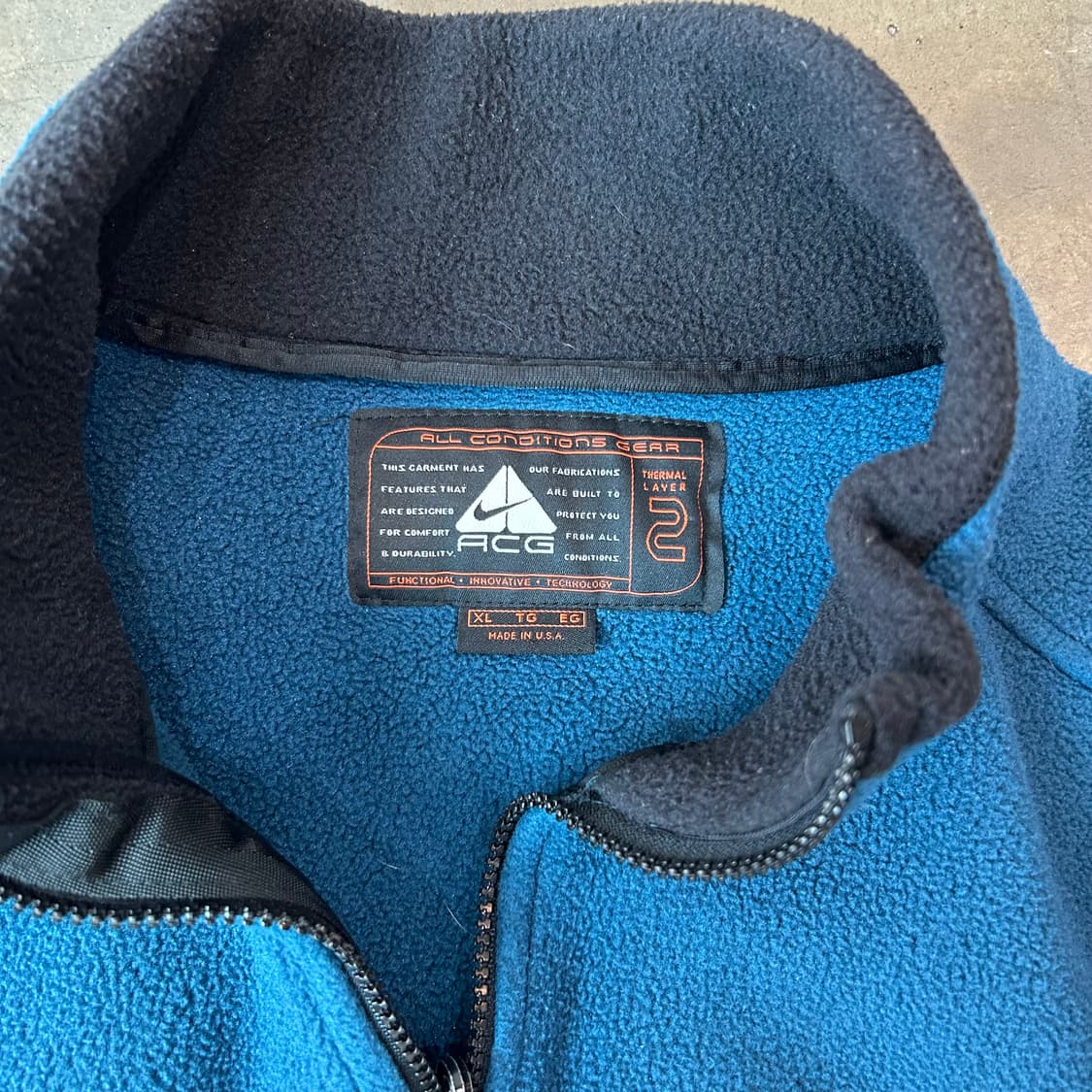 90s 나이키 acg 플리스 베스트 상품이미지6