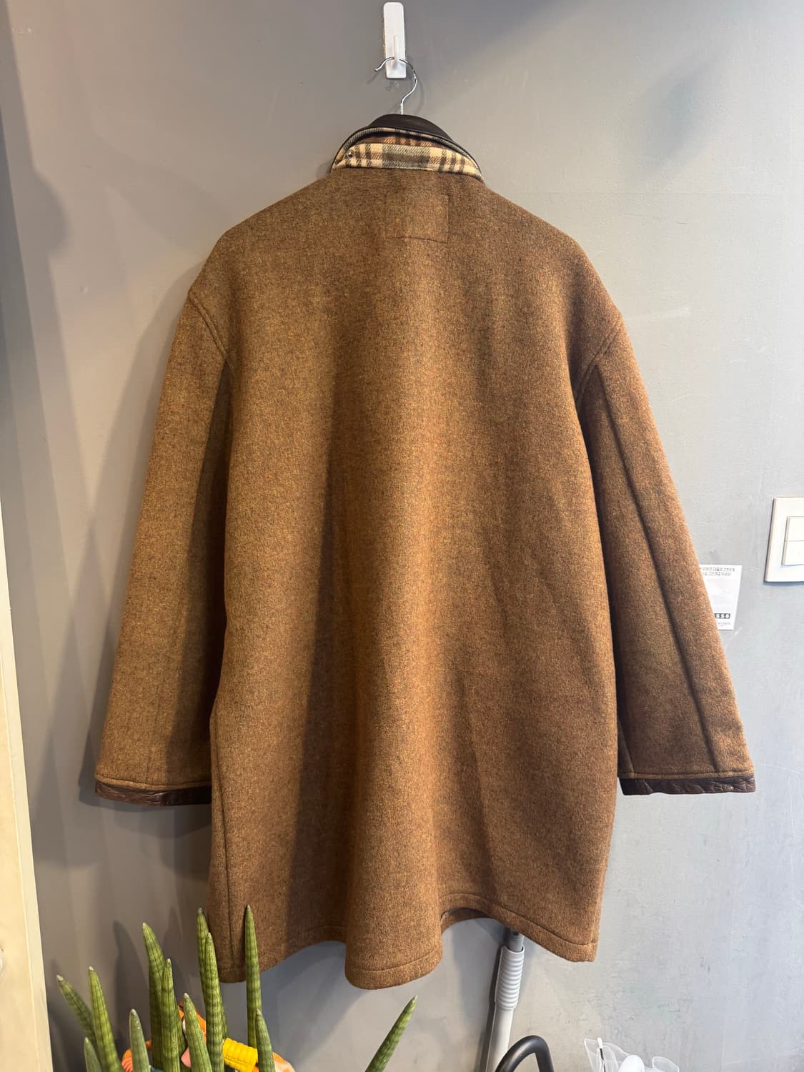 오비스 브라운 더플 코트 상품이미지3