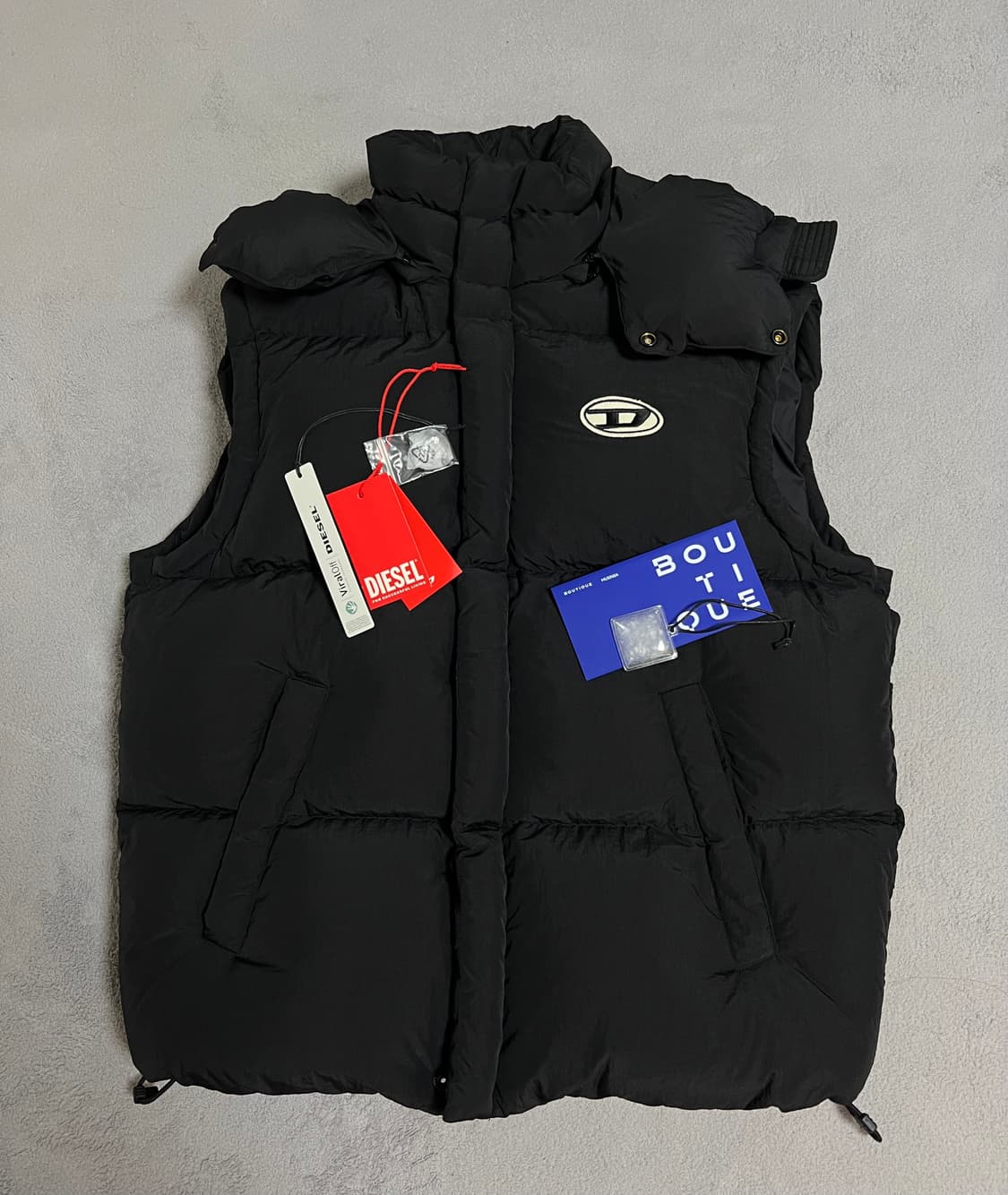 디젤 롤프 패딩 베스트 상품이미지3