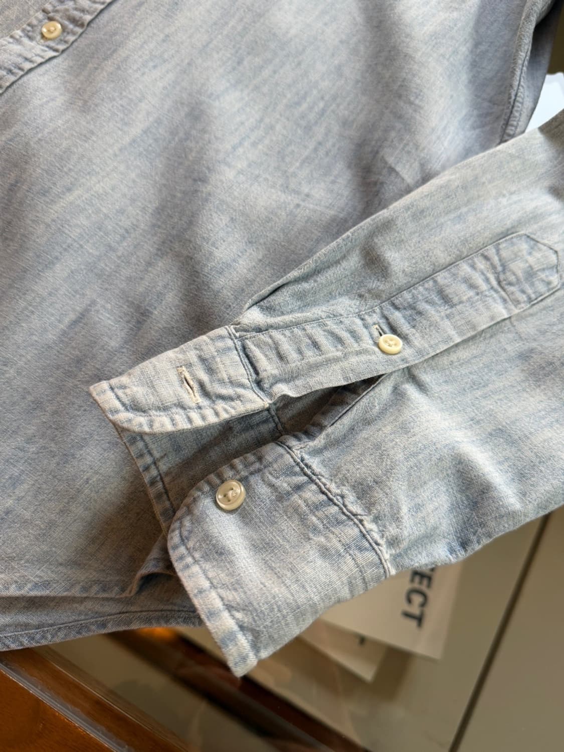 폴로 랄프로렌 샴브레이 버튼다운 셔츠 100 상품이미지10