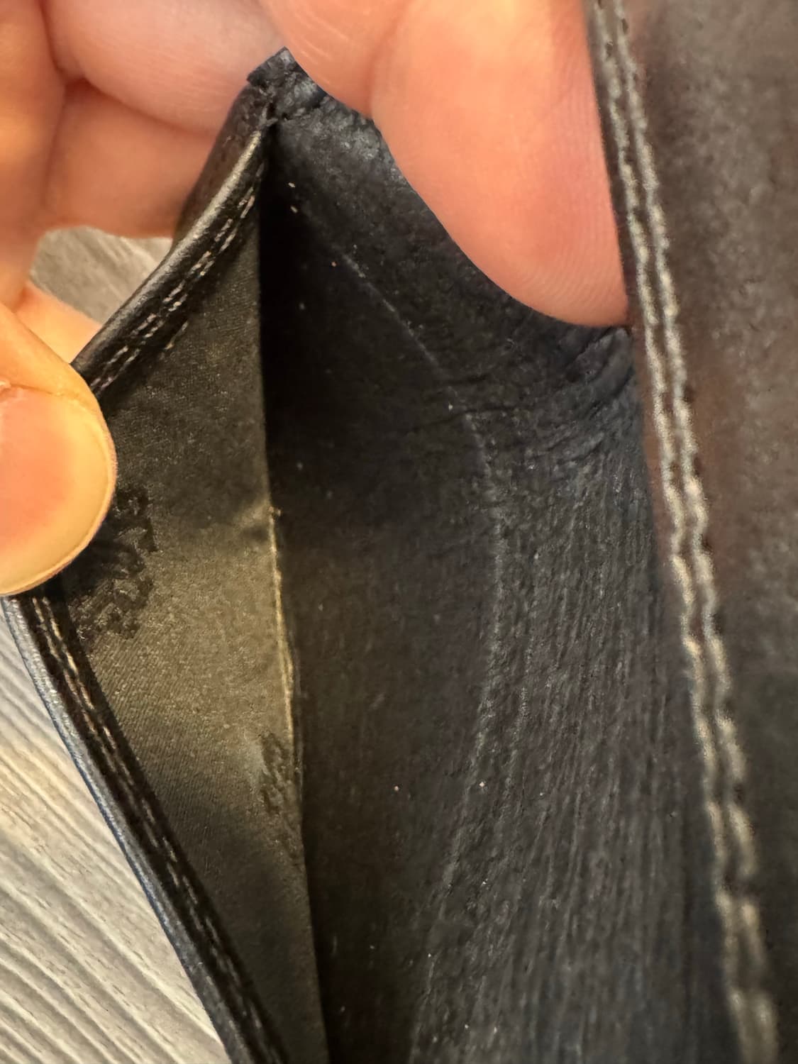 크롬하츠 스크롤라벨 레더카드지갑 상품이미지7