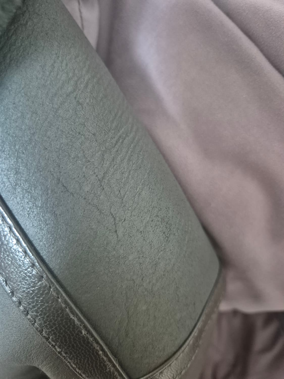 질스튜어트뉴욕 에비에이터 무스탕 그레이 M 상품이미지4