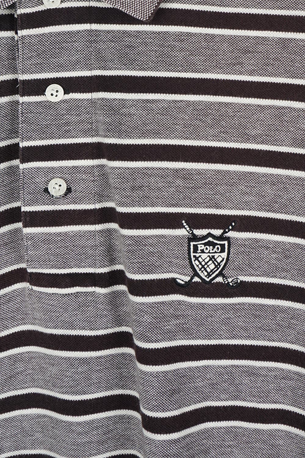  00's POLO GOLF stripe pique shirt 상품이미지3