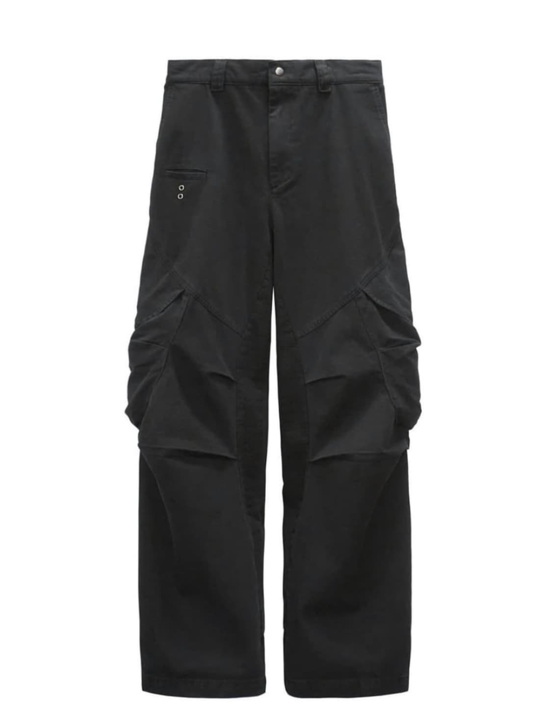 이그노타 코어 5 워시드 카고 팬츠 블랙 S 상품이미지3
