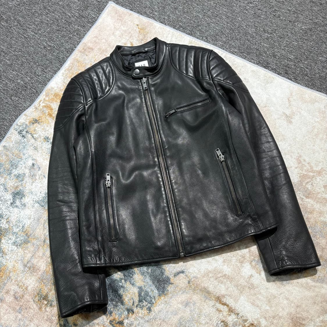 GAP 빈티지 소가죽 레더 자켓 상품이미지1