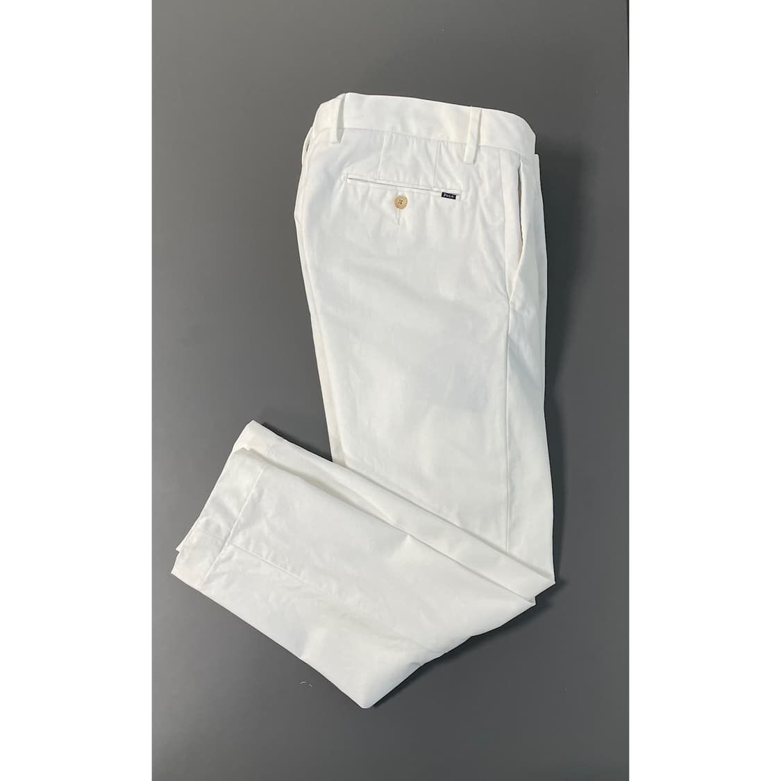 [32] 폴로 랄프로렌 스트레치 치노 팬츠 슬림핏 QR 인증 상품이미지1