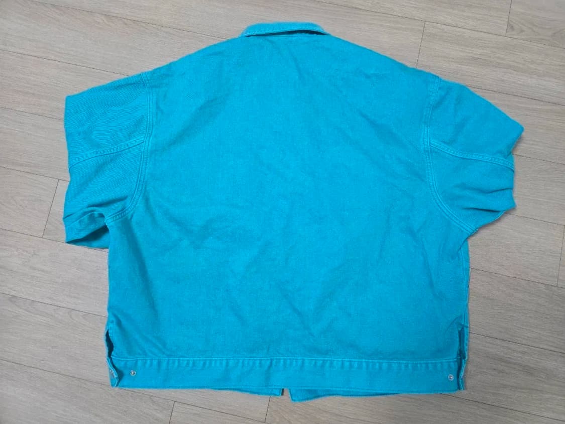캘빈클라인 민트색 청록색 청자켓 L 상품이미지5