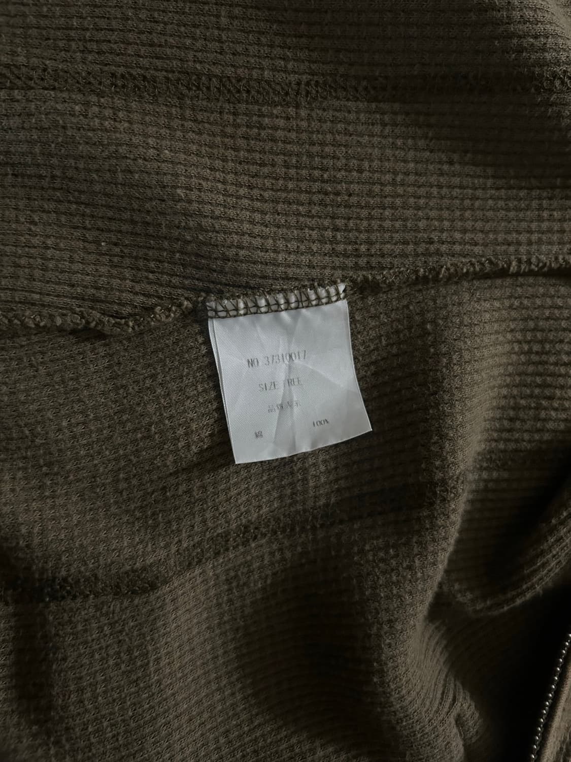 G.o.a waffle zip hoodie 상품이미지5