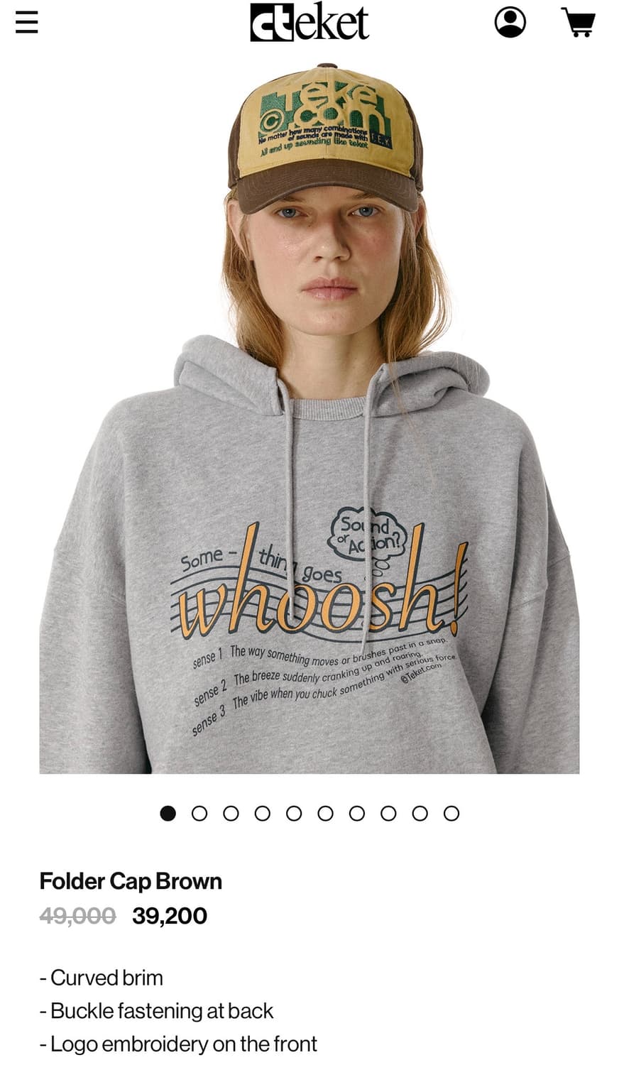 TeKet Cap 상품이미지3