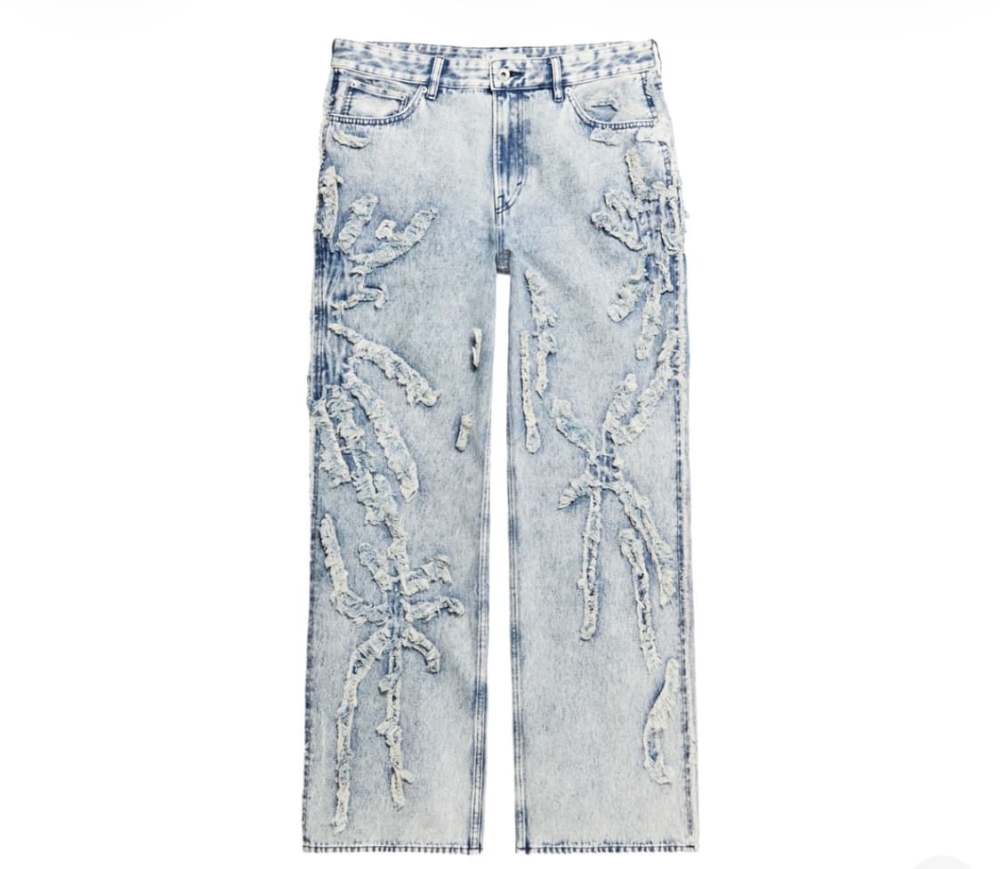 H&M Glenn Martens distressed jeans 52 상품이미지1