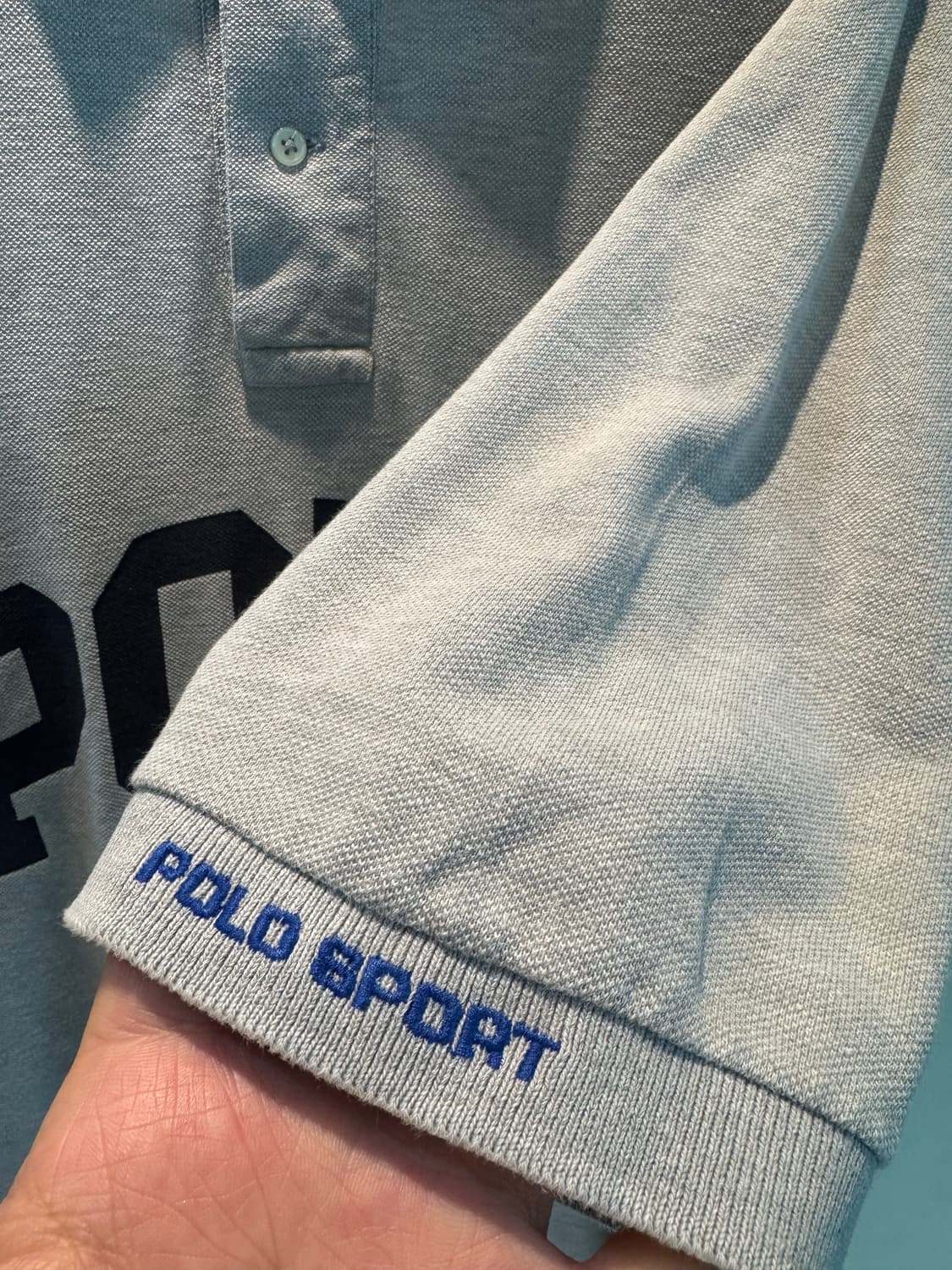 폴로 스포츠 POLO 로고 빅사이즈 카라티 상품이미지3
