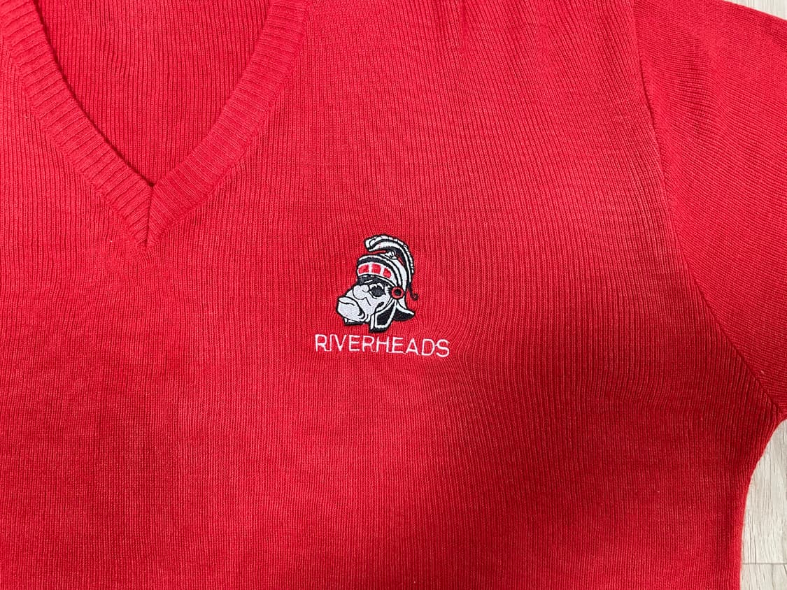 110) 90's 챔피온 미국 스쿨 V넥 니트(RRL&LVC&폴로) 상품이미지5