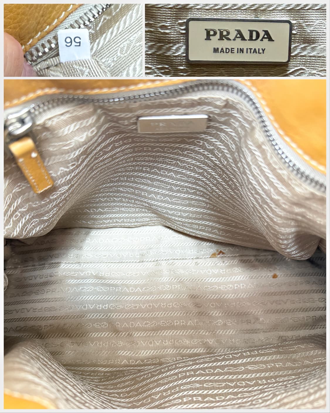 프라다 레더 사이드 로고 버클 디테일 숄더백 상품이미지10