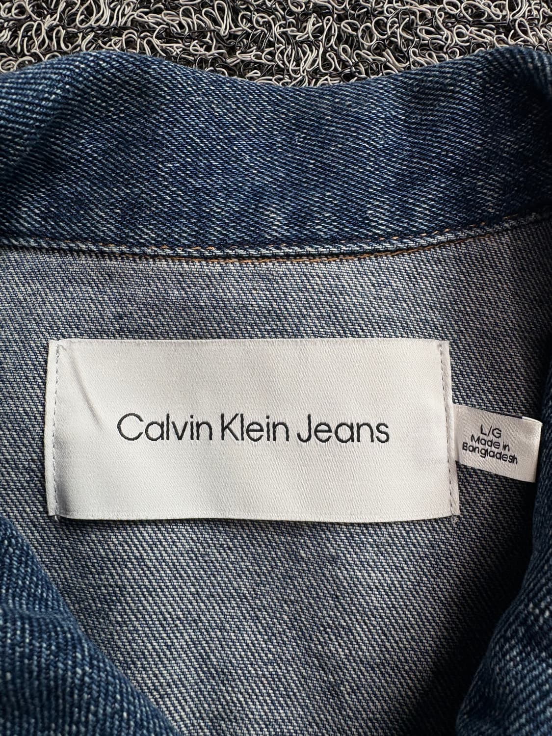 캘빈클라인 디스트로이드 데님 트러커 워크 자켓 3622 상품이미지3