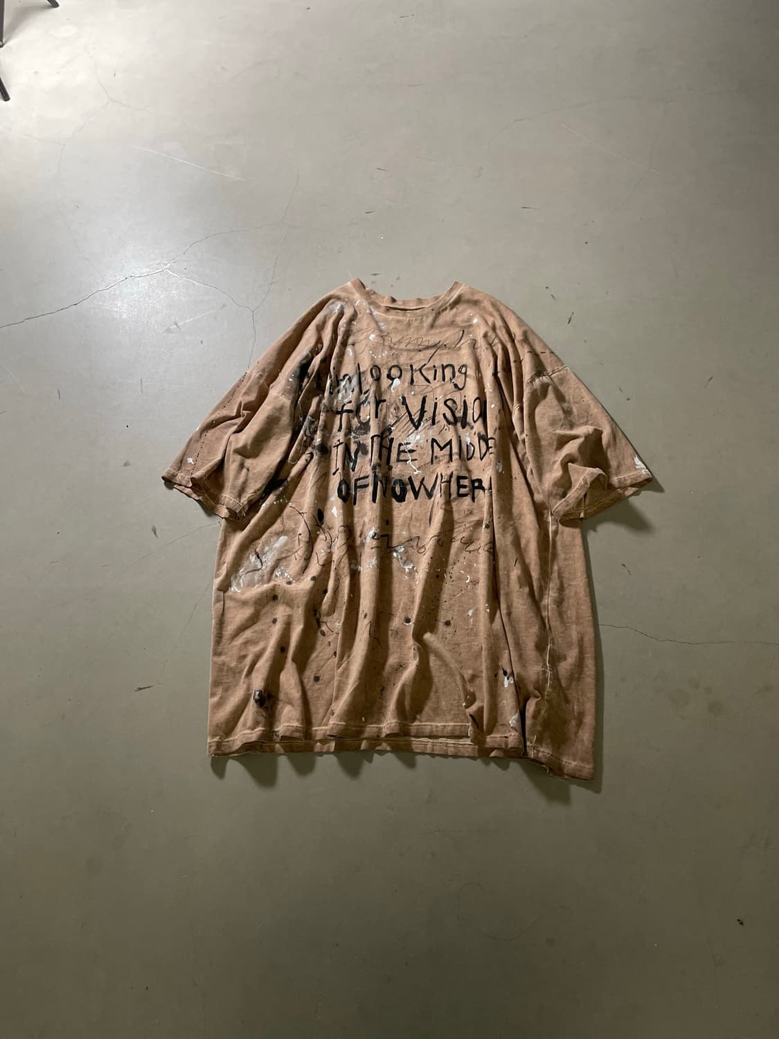 KZ ATELIER Hand Artwork Oversized T 상품이미지1