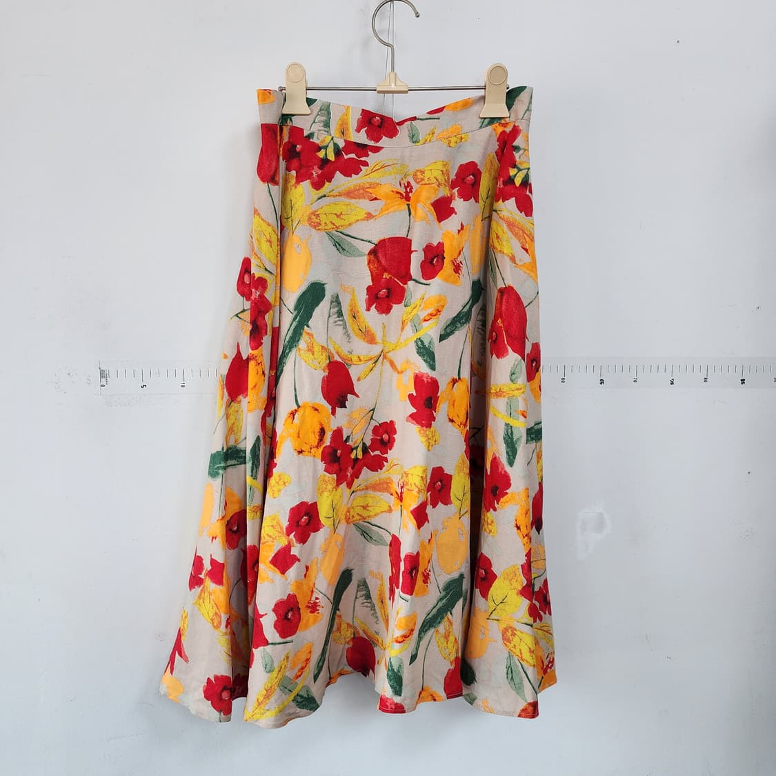 플라워 패턴 롱 스커트 상품이미지1