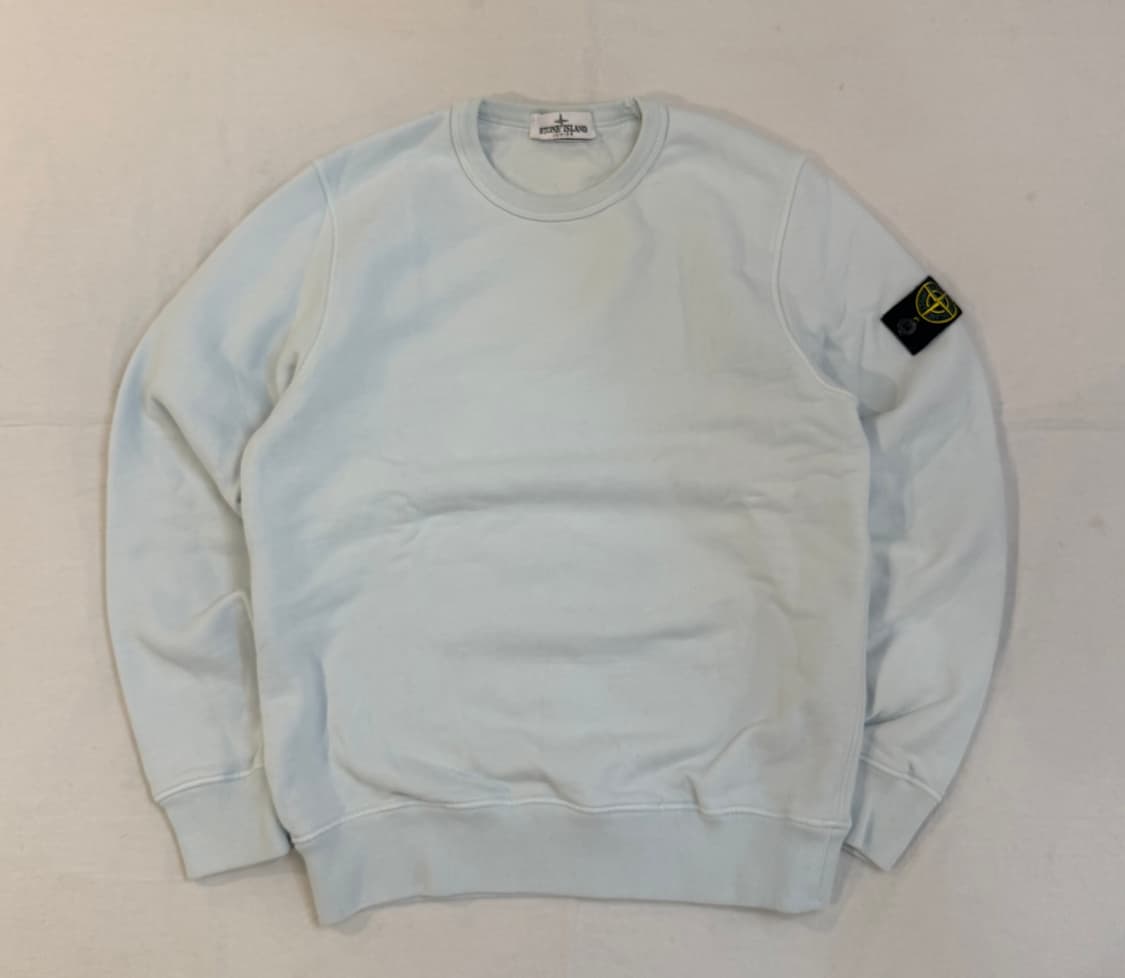 21FW 스톤아일랜드 주니어 소라색 맨투맨 스웻셔츠 상품이미지1
