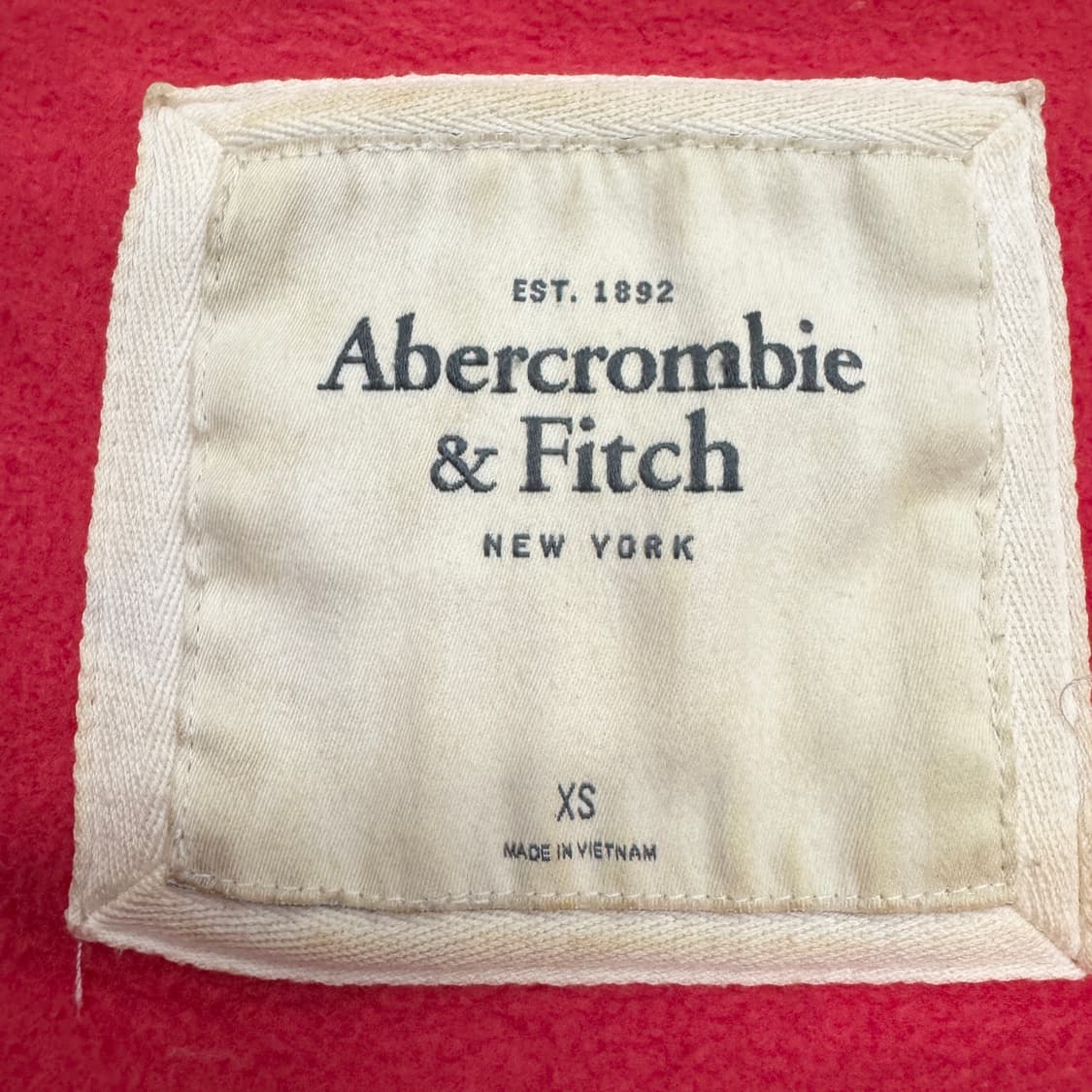 아베크롬비 Y2K 딱붙 아치로고 후드집업 상품이미지4