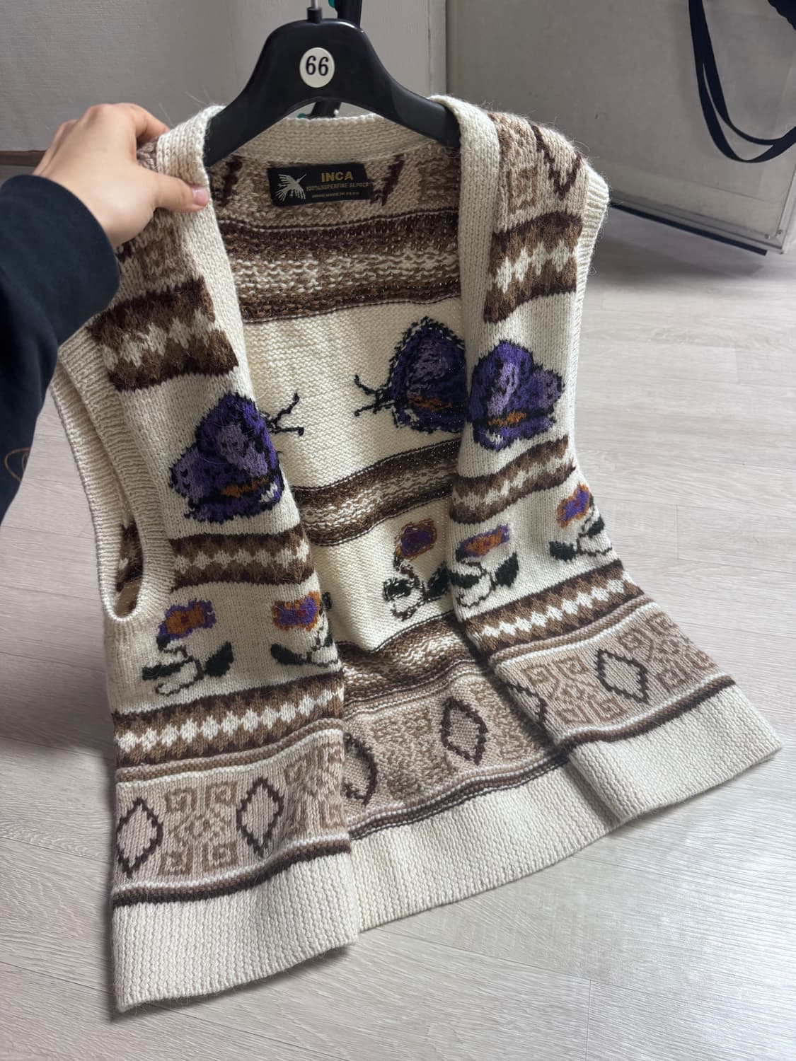 니트 베스트 알파카 상품이미지4