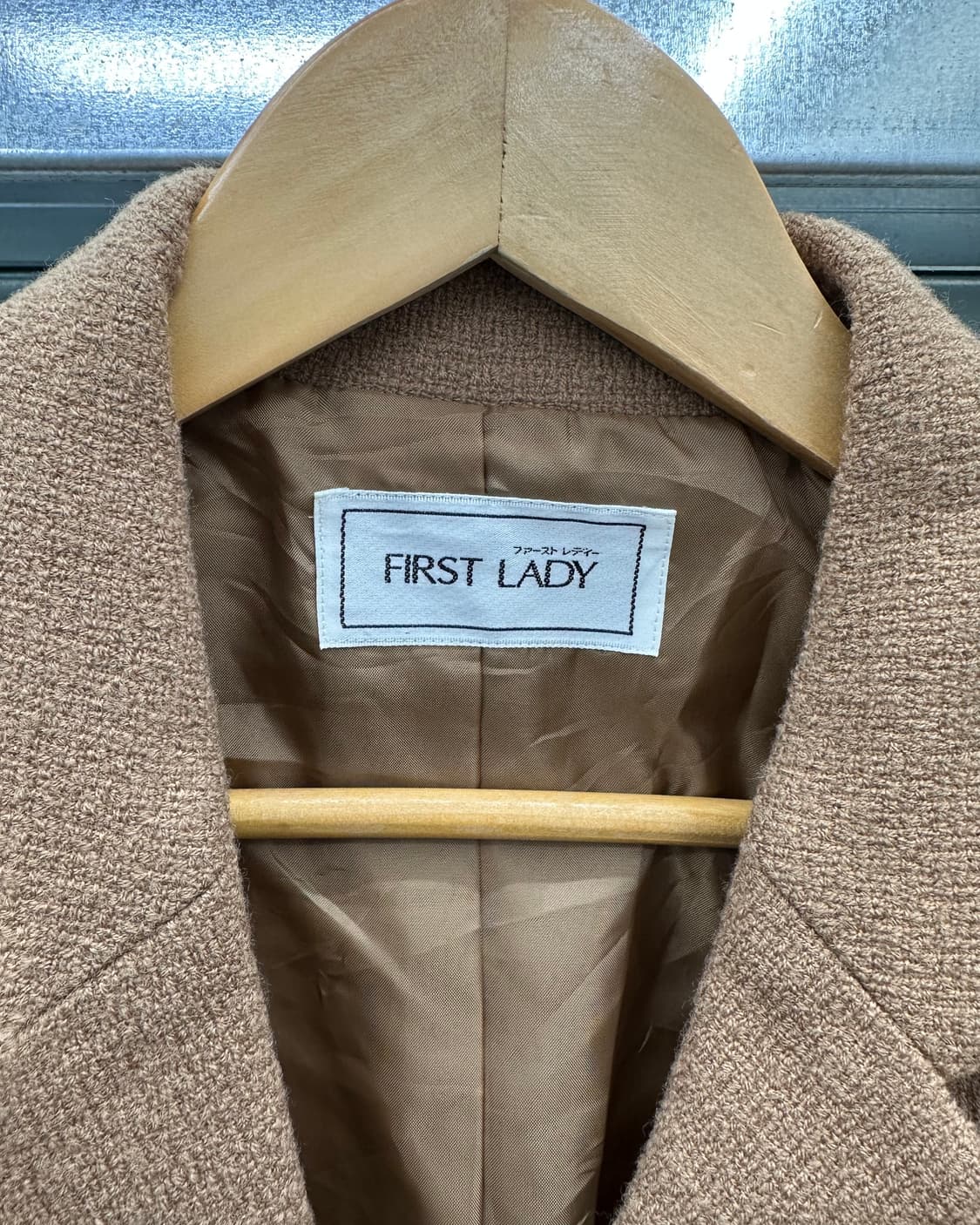 (WOMEN)빈티지 울 블레이져-M1440 상품이미지3