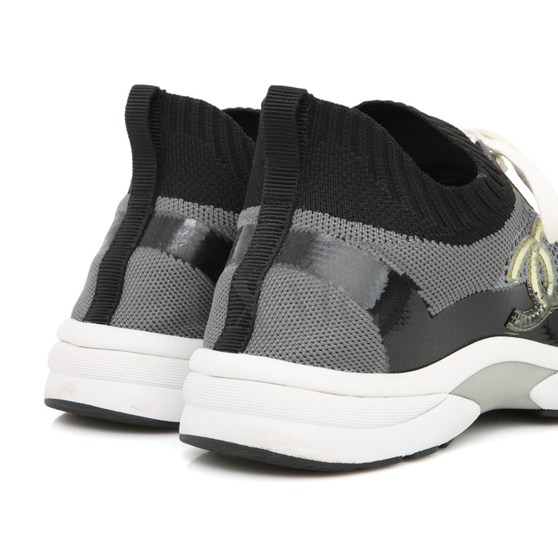 샤넬 믹스드파이버 CC 로고 트레이너 스니커즈 삭스 G36259 상품이미지4